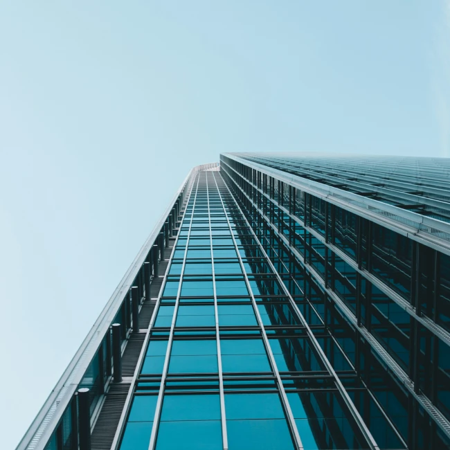 Photographie d'une tour à Nanterre