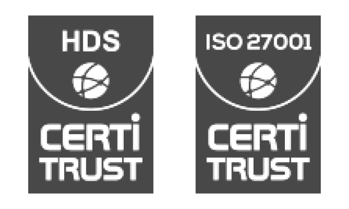 logos HDS et ISO 27001