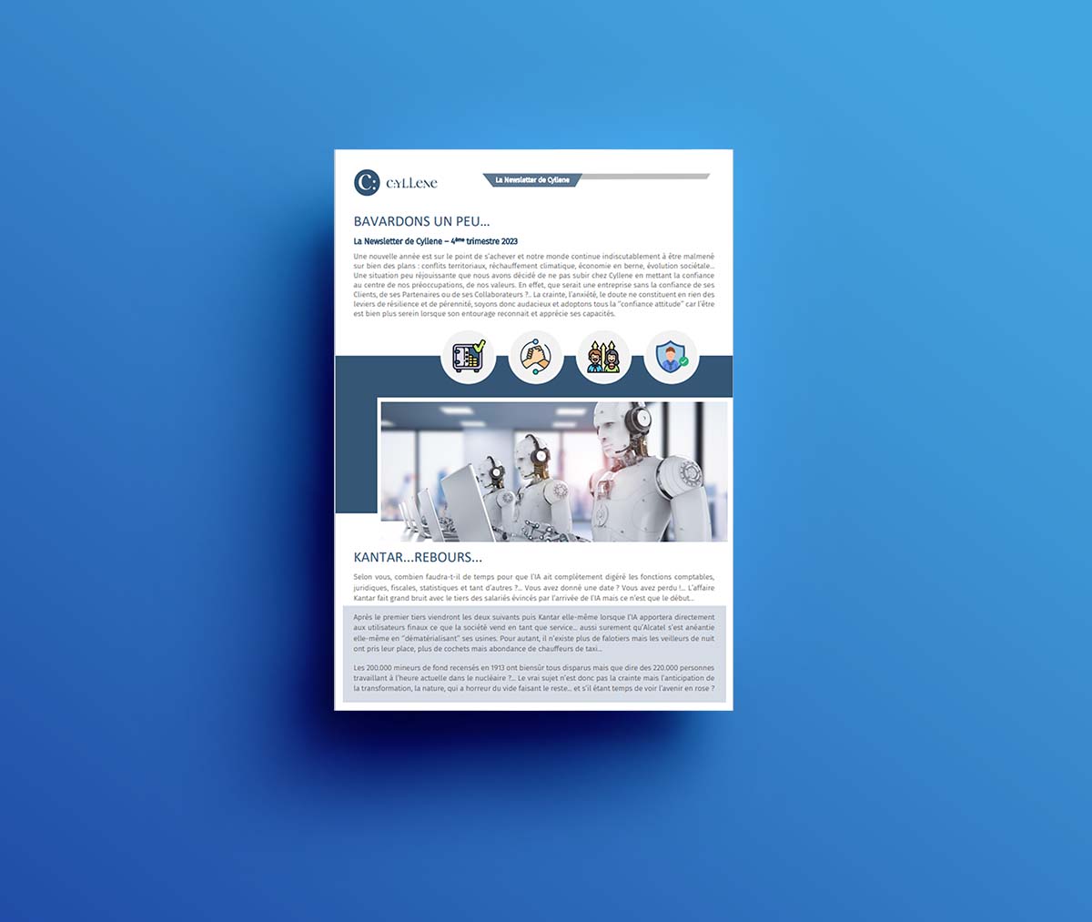 La Newsletter Cyllene – Quatrième Trimestre 2023