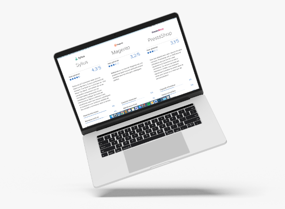 Comparateur de solutions e-commerce pour votre site : Sylius, Magento & Prestashop