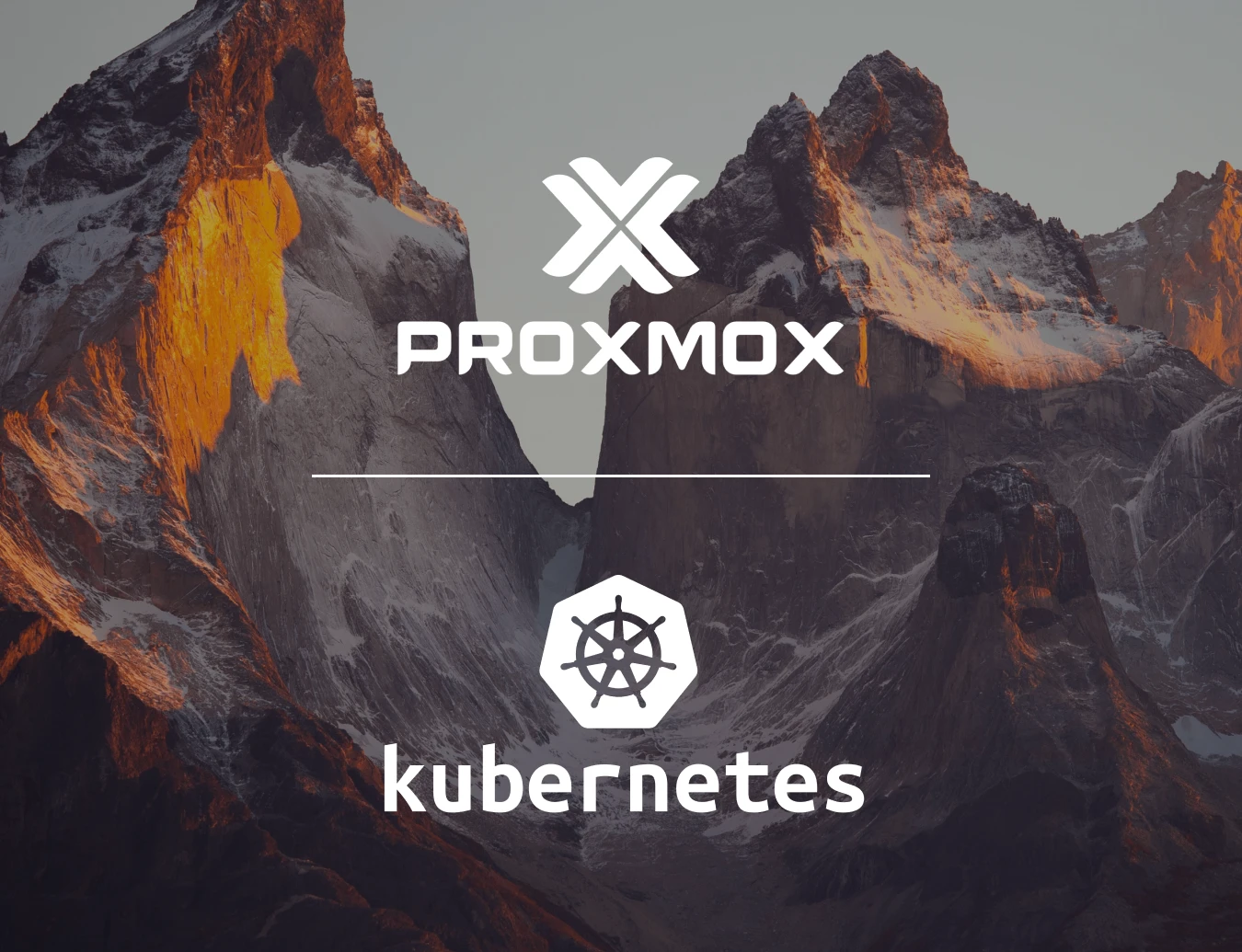 Logo Proxmox et Kubernetes
