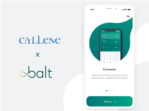 Balt et Cyllene dévoilent leur application au service des praticiens : iBalt