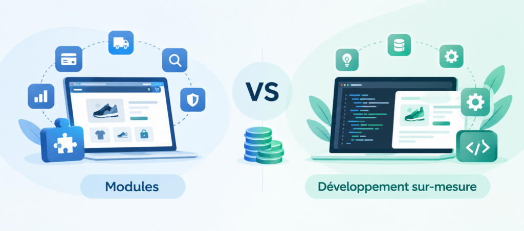modules vs dev sur mesure