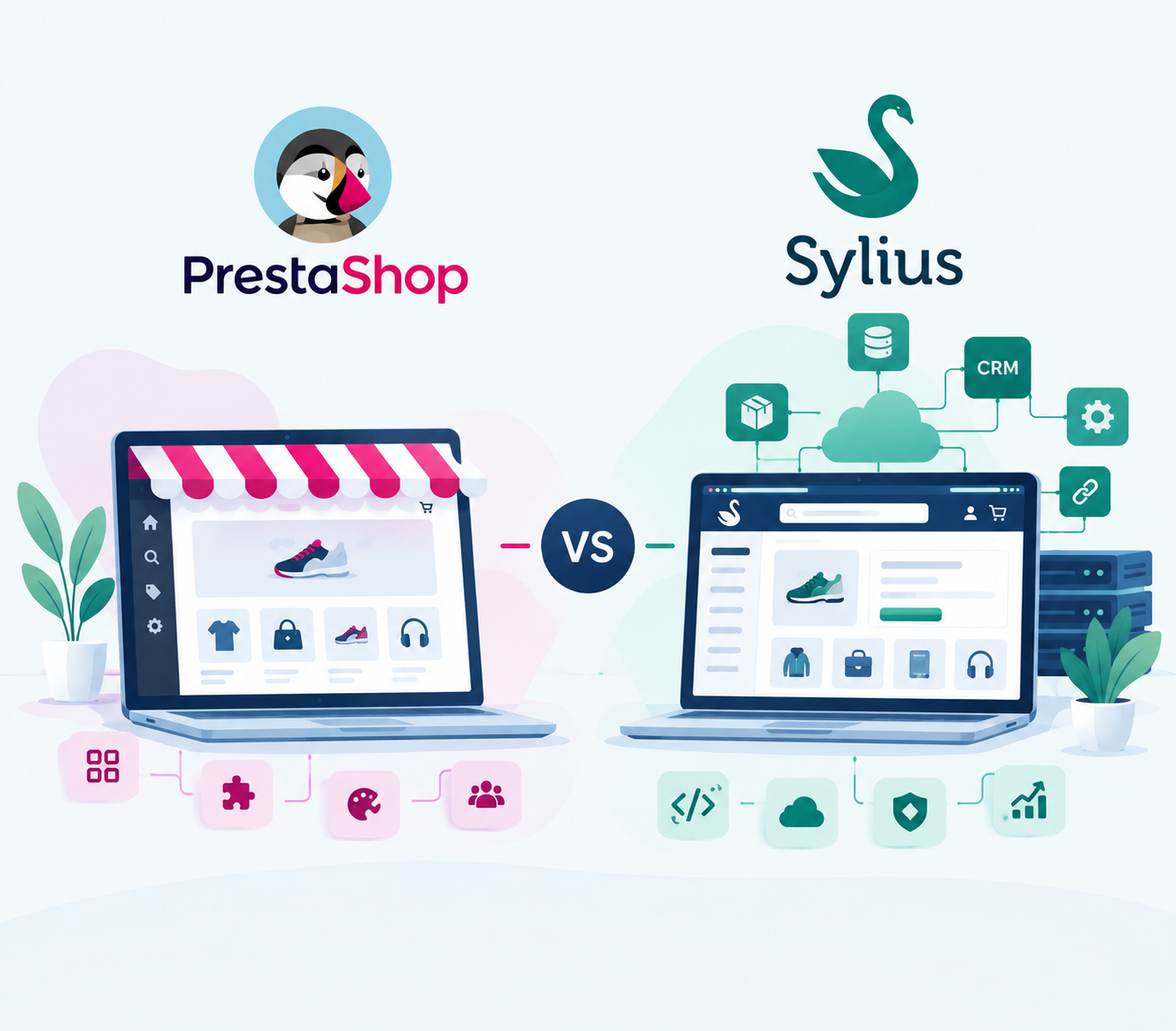 Sylius vs PrestaShop : quelle plateforme pour un e-commerce complexe ?